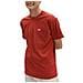 T-shirt Da Uomo Left Chest Logo Rossa Taglia S Codice Vn0a3czeyve - Foto miniatura 1