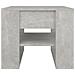 Tavolino Salotto Grigio Cemento 55,5x55x45 Cm Legno Multistrato - Foto miniatura 2