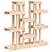 Supporto per Piante 104,5x25x109,5 cm in Legno Massello di Pino - Foto miniatura 2