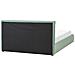 Letto Matrimoniale Contenitore Velluto Verde Menta 160 X 200 Cm Bajonna - Foto miniatura 4
