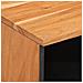 Comodino 40x34x46 cm in Legno Massello di Acacia - Foto miniatura 8