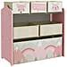 Scaffale Portagiochi Per Bambini Con 6 Contenitori Rimovibili In Tessuto, 63x30x66cm, Rosa - Foto miniatura 1