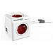 PowerCube Extended USB prolunghe e multiple 1,5 m 4 presa (e) AC Interno Rosso, Bianco - Foto miniatura 1
