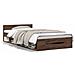Giroletto Cassetto Rovere Marrone 75x190 Cm Legno Multistrato - Foto miniatura 2