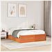Letto Senza Materasso Marrone Cera 150x200 Cm In Legno Di Pino - Foto miniatura 1