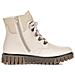 Beige Casual Booties Stivaletti Sintetico E Tessile Scarpe Donna Beige Eu 41, Y3433-60 - Foto miniatura 3