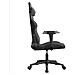 Sedia da Gaming Massaggiante Nero e Grigio in Similpelle - Foto miniatura 4
