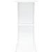 Supporto per Acquario Bianco 60,5x36x72,5 cm Legno Multistrato - Foto miniatura 5