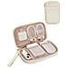 Borsa Organizer Per Dispositivi Elettronici Portatili Beige - Foto miniatura 1