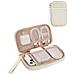 Borsa Organizer Per Dispositivi Elettronici Portatili Beige - Foto miniatura 2