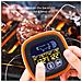 Termometro Digitale Per Alimenti A Doppia Sonda Con Touchscreen Per Carne - Foto miniatura 7