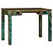 Scrivania 112x55x76 cm Legno riciclato - Foto miniatura 3