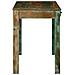 Scrivania 112x55x76 cm Legno riciclato - Foto miniatura 6