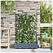 Fioriera con Trellis 2 pz Grigio Chiaro 80x40x125.5 cm - Foto miniatura 2