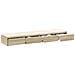 Cassetti per Letti  Rovere Sonoma 135x36,5x16,5 cm in Legno Ingegnerizzato - Foto miniatura 3