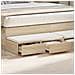 Cassetti per Letti  Rovere Sonoma 135x36,5x16,5 cm in Legno Ingegnerizzato - Foto miniatura 4