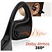 Cuffie Sportive Conduzione Ossea Bluetooth 10h, Nero - Foto miniatura 5