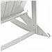 Sdraio Rocking Adirondack 2 pcs Bianco HDPE - Foto miniatura 9