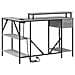 Scrivania Grigio sonoma 120 x 79 x 86.5 cm Legno multistrato - Foto miniatura 8