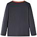 Maglietta per Bambini a Maniche Lunghe Antracite 104 - Foto miniatura 2