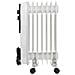 Radiatore a Olio AD 7815 da Pavimento 7 Elementi 1500 W Bianco - Foto miniatura 2