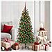 Set di Palle di Natale con 150 LED 61 pcs Rosso Plastica - Foto miniatura 2