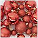 Set di Palle di Natale con 150 LED 61 pcs Rosso Plastica - Foto miniatura 7