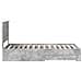 Struttura del letto con cassetto Grigio cemento 100 x 200 cm - Foto miniatura 8