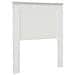 Testiera con testiera Bianco Lucido 80 cm Legno multistrato - Foto miniatura 6