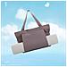 Borsa Da Yoga In Tela Per Donna, Borsa Da Trasporto Per Tappetino Da Yoga Da Esterno Grey - Foto miniatura 3