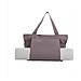 Borsa Da Yoga In Tela Per Donna, Borsa Da Trasporto Per Tappetino Da Yoga Da Esterno Grey - Foto miniatura 4