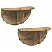 Scaffale da parete 2 pcs Rovere artigianale 48 x 24 x 24 cm - Foto miniatura 1