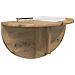 Scaffale da parete 2 pcs Rovere artigianale 48 x 24 x 24 cm - Foto miniatura 3