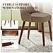 Sedie Da Pranzo Set Da 2 Con Schienale Alto Stile Vintage Chic, Seduta Confortevole, Ideali Per Cucina E Sala Da Pranzo, Marrone - Foto miniatura 5