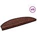 Tappetini per scale autoadesivi Semicircolare 15 pcs Marrone - Foto miniatura 3