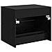 Mobile da Bagno da Muro Rovere Nero 62,5 x 44,5 x 50 cm - Foto miniatura 4