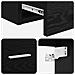 Mobile da Bagno da Muro Rovere Nero 62,5 x 44,5 x 50 cm - Foto miniatura 7