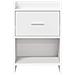 Comodini 2 pcs Bianco 40 x 30 x 60 cm Legno ingegnerizzato - Foto miniatura 4
