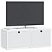 Mobile Porta TV da Muro Bianco 78,5 x 31 x 30 cm - Foto miniatura 3