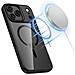 Custodia Per Iphone 17 Pro Max Trasparente Nera Magsafe - Foto miniatura 2