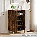 Mobile per scarpe DELFT 59,5 x 39,5 x 90 cm Rovere Fumo - Foto miniatura 2