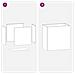 Vaso da giardino Ruggine 50 x 30 x 50 cm Acciaio Corten - Foto miniatura 8