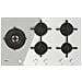 Piano Cottura GOA9523 / WH a Gas 5 Fuochi Gas Colore Bianco Serie Ambient - Foto miniatura 1