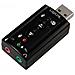 Scheda Audio Stereo USB 2.0 Virtual 7.1 Canali - Foto miniatura 4