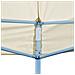 Tenda Per Feste Pop-up Pieghevole 3 X 6 M Crema - Foto miniatura 6