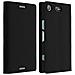 Custodia Per Sony Xperia Xz1 Compact - Serie First Class In Pelle Nera - Foto miniatura 10