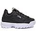 Scarpe Fila Disruptor Nero Donna Uomo Tg 40 - Foto miniatura 3