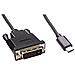 Premiumcord - Cavo Adattatore Da-c Usb 3.1 Tipo C Dvi1,8 Musb Maschio Ha Dvirisoluzione Full Hd 1080p 60hzcolore Nero - Foto miniatura 2