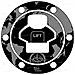 Protezione Adesivo Resinato Tappo Serbatoio Compatibile Con R1200gs R1150gs Adv F650gs F650cs R1200rt R1150rt R1100rt R850rt R1150r R1100r R850r K1200rs K1200gt K1200s K1200r Hp2 Enduro Megamoto - Foto miniatura 1