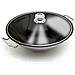 Wok In Acciaio Inox + Copertura In Vetro Da 36 Cm - 32854 - Foto miniatura 1